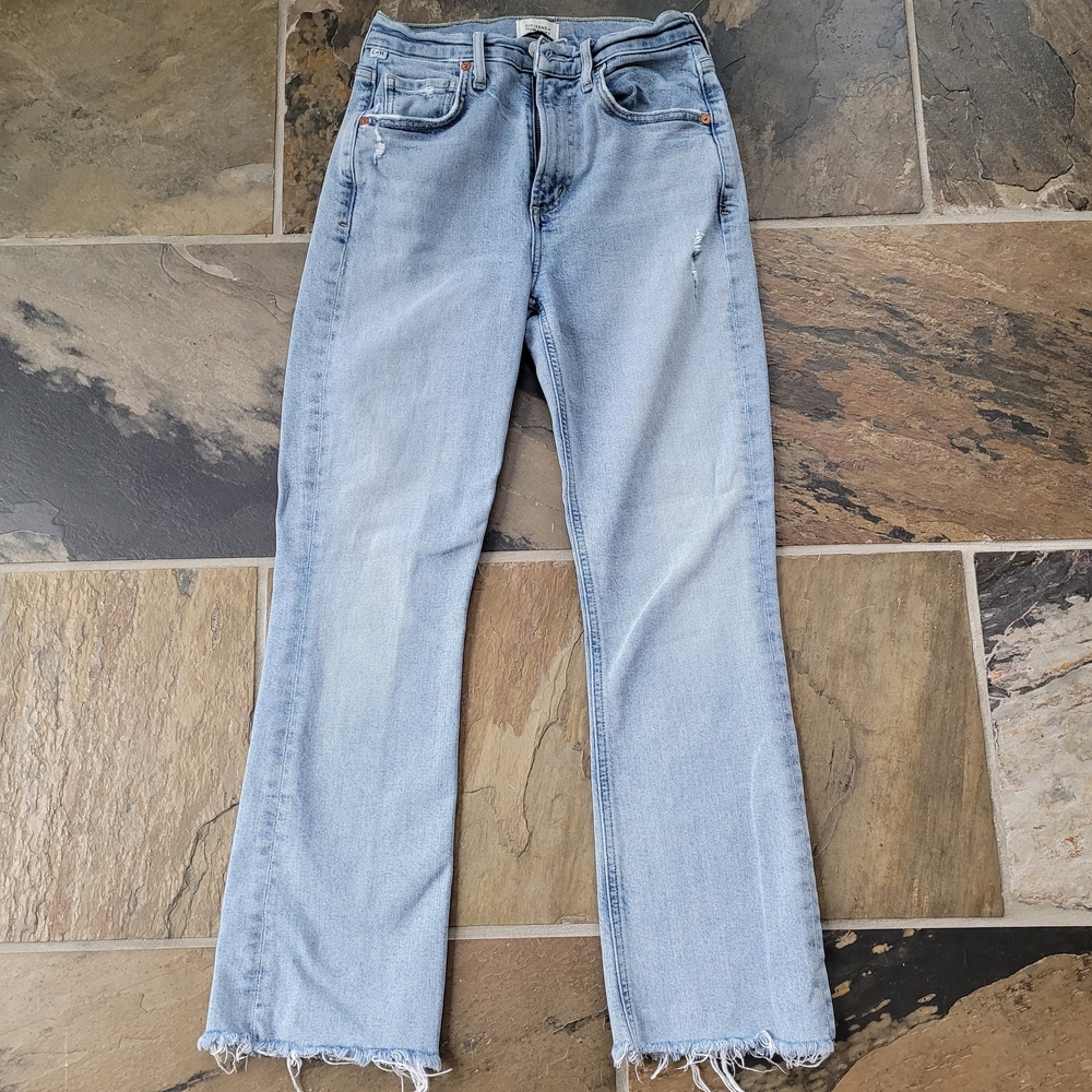 Citizens Of Humanity Light Blue Flare Jeans